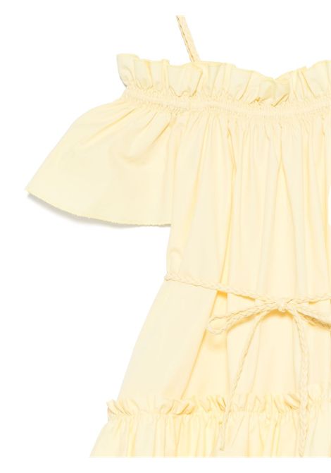Abito in cotone A' LAPAGE | 25SAGDRE00013 BUCANEVECANARINO